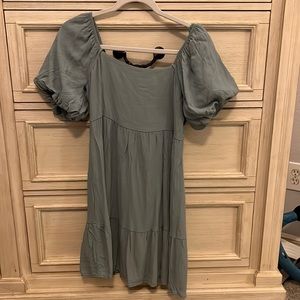 Buckle- willow root light blue dress